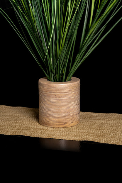 Round Layered Birch Vase (contact us for shipping info)